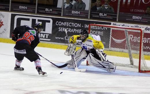 Photo hockey Coupe de la Ligue ARCHIVES - Coupe de la Ligue : 1/8ème, 1ère journée  : Amiens  vs Strasbourg  - Amiens vs Strasbourg - Reportage photos