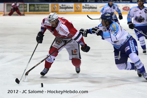 Photo hockey Coupe de la Ligue ARCHIVES - Coupe de la Ligue : 1/8ème, 6ème journée  : Villard-de-Lans vs Grenoble  - Grenoble passe en quarts