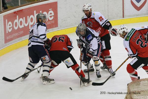 Photo hockey Coupe de la Ligue ARCHIVES - Coupe de la Ligue : finale : Briançon  vs Grenoble  - Puisqu