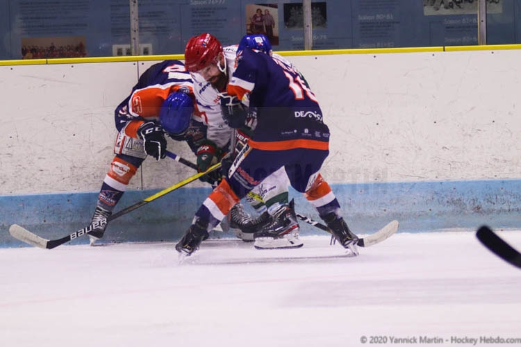 Photo hockey Division 1 -  : Clermont-Ferrand vs Mont-Blanc - Défaite logique pour Clermont