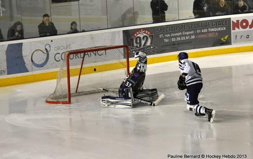 Photo hockey Division 1 - D1 : 1/2 finale, match 1 : Reims* vs Brest  - Brest au bout du suspense !