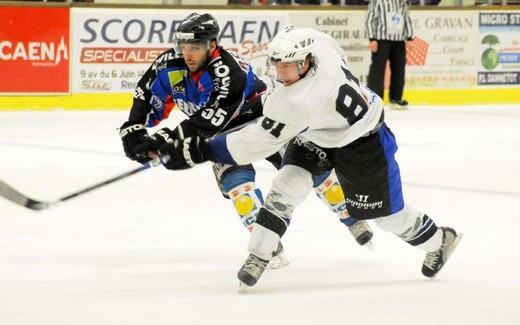 Photo hockey Division 1 - D1 : 10ème journée : Caen  vs Garges-lès-Gonesse - Deuil/Garges sombre en Normandie