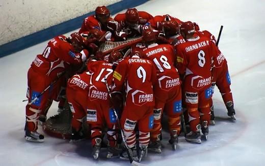 Photo hockey Division 1 - D1 : 10ème journée : Valence vs Courbevoie  - Belle remontée