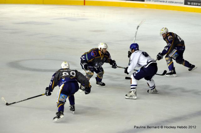 Photo hockey Division 1 - D1 : 10ème journée : Reims* vs Brest  - Un match à suspense