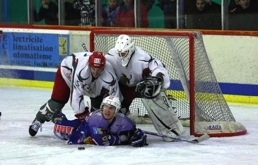 Photo hockey Division 1 - D1 : 11ème journée : Avignon vs Cergy-Pontoise - Les castors avaient leur joker face à Cergy !