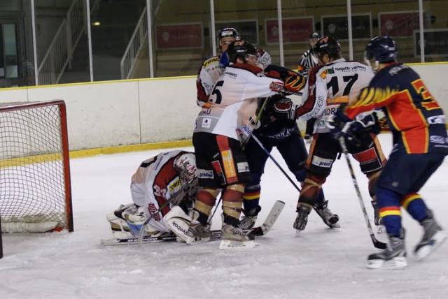 Photo hockey Division 1 - D1 : 11ème journée : Nice vs Bordeaux - Nice - Bordeaux en images