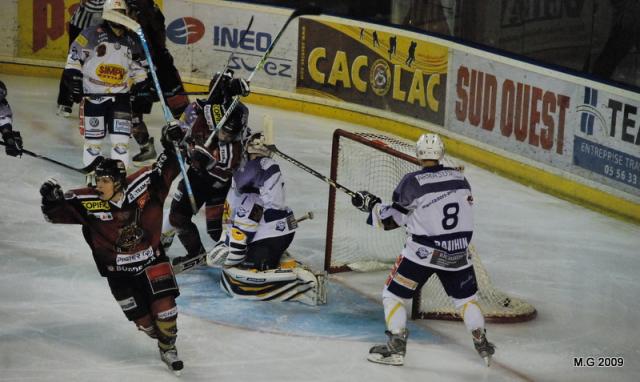 Photo hockey Division 1 - D1 : 12ème journée : Bordeaux vs Avignon - Victoire du collectif bordelais