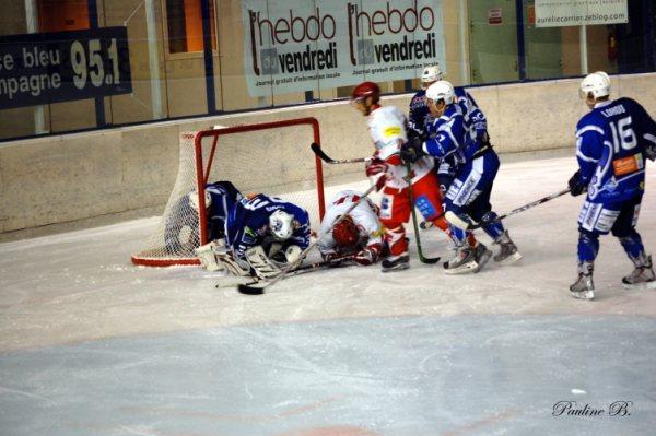 Photo hockey Division 1 - D1 : 13ème journée : Reims vs Valence - Les Phénix se sortent des griffes du Lynx ! 