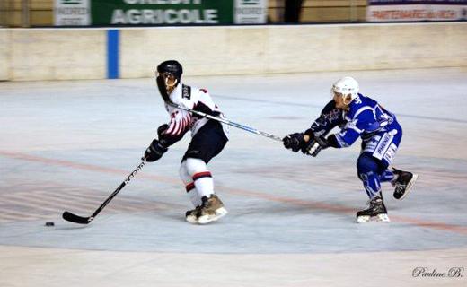 Photo hockey Division 1 - D1 : 15ème journée : Reims* vs Nice - Les Phénix jouent à se faire peur…