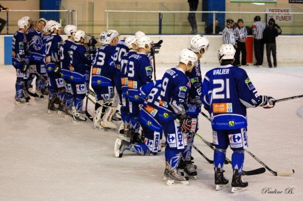 Photo hockey Division 1 - D1 : 15ème journée : Reims* vs Nice - Les Phénix jouent à se faire peur…