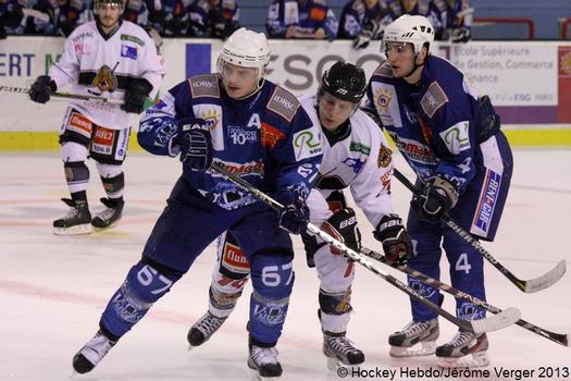 Photo hockey Division 1 - D1 : 16ème journée : Montpellier  vs Bordeaux - Les Vipers avaient les crocs face aux Boxers!