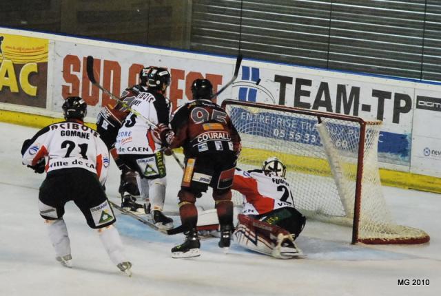 Photo hockey Division 1 - D1 : 17ème journée : Bordeaux vs Caen  - Les drakkars débarquent en Guyenne
