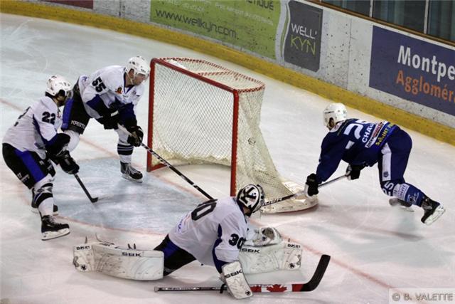 Photo hockey Division 1 - D1 : 17ème journée : Montpellier  vs Garges-lès-Gonesse - Efforts récompensés 