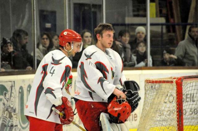 Photo hockey Division 1 - D1 - 18ème journée : Caen  vs Cergy-Pontoise - Résumé, photos et interviews