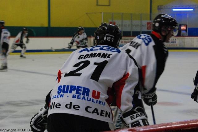 Photo hockey Division 1 - D1 - 19ème journée : Avignon vs Caen  - Les Castors coulent les Drakkars. 