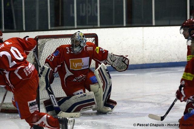 Photo hockey Division 1 - D1 : 19ème journée : Valence vs Cergy-Pontoise - Cergy, bête noire des Lynx