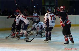 Photo hockey Division 1 - D1 : 20ème journée : Neuilly/Marne vs Nice - Les Bisons au galop