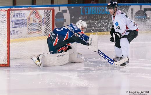 Photo hockey Division 1 - D1 : 20ème journée : Lyon vs Toulouse-Blagnac - Lyon engrange