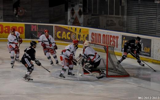 Photo hockey Division 1 - D1 : 21ème journée : Bordeaux vs Anglet - Revenus de l\