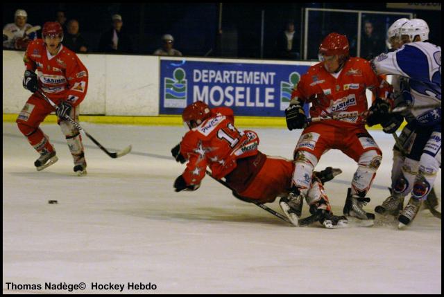 Photo hockey Division 1 - D1 : 24ème journée : Amnéville vs Reims - Sortie manquée
