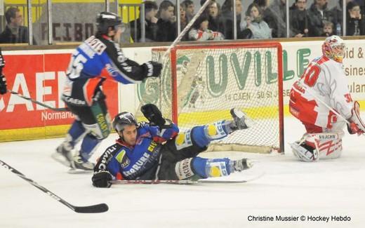 Photo hockey Division 1 - D1 : 24ème journée : Caen  vs Annecy - Reportage Photos