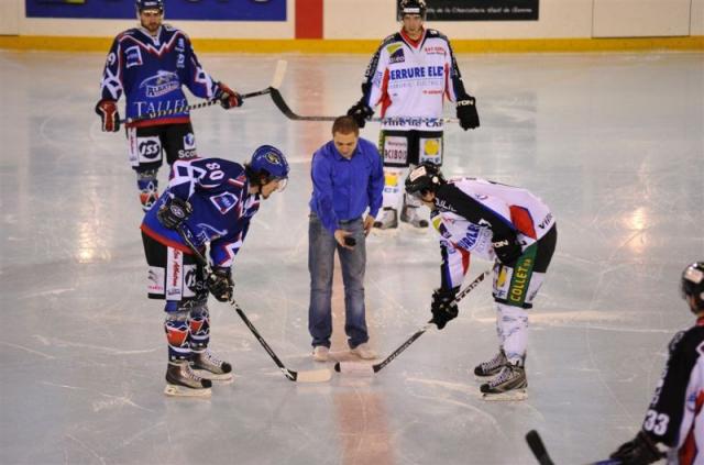 Photo hockey Division 1 - D1 : 25ème journée : Brest  vs Caen  - Le choc de la division 1