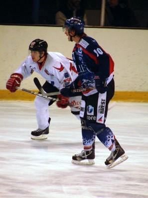 Photo hockey Division 1 - D1 : 25ème journée : Brest  vs Toulouse-Blagnac - Grand Show pour la première place