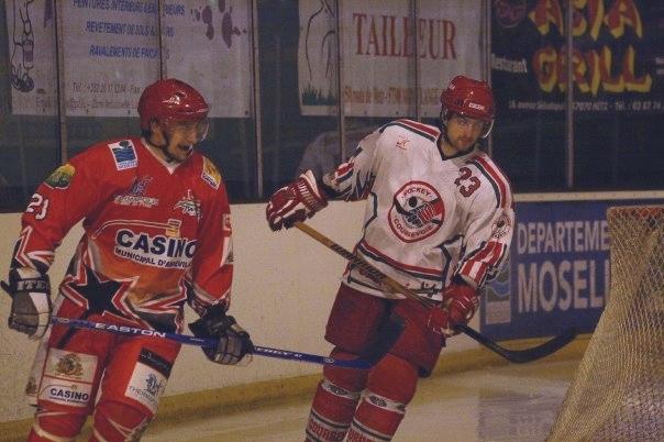 Photo hockey Division 1 - D1 - 26ème journée : Amnéville vs Courbevoie  - Une dernière pour la route.