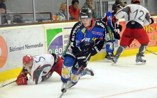 Photo hockey Division 1 - D1 : 2ème journée : Caen  vs Cergy-Pontoise - Un Caen affamé...
