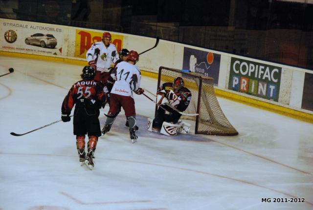 Photo hockey Division 1 - D1 : 6ème journée : Bordeaux vs Cergy-Pontoise - Bordeaux corrige Cergy