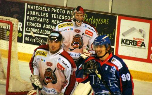Photo hockey Division 1 - D1 : 6ème journée : Brest  vs Bordeaux - Défi et enjeu d