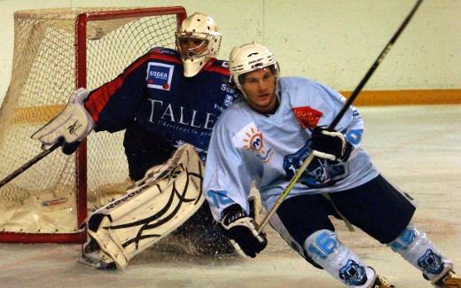 Photo hockey Division 1 - D1 : 8ème journée : Brest  vs Montpellier  - A l