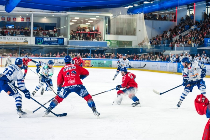 Photo hockey Division 1 - Division 1 - 1/2 de Finale - Match 1 : Caen  vs Dunkerque - Dunkerque s
