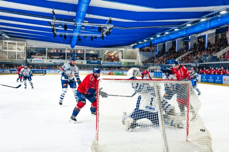 Photo hockey Division 1 - Division 1 - 1/2 de Finale - Match 1 : Caen  vs Dunkerque - Dunkerque s
