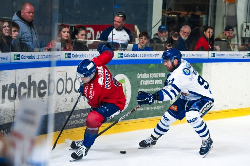 Photo hockey Division 1 - Division 1 - 1/2 de Finale - Match 2 : Caen  vs Dunkerque - Caen revient à égalité !