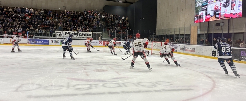 Photo hockey Division 1 - Division 1 - 1/4 de Finale - Match 3 : Dunkerque vs Neuilly/Marne - Dunkerque s’impose en prolongation 