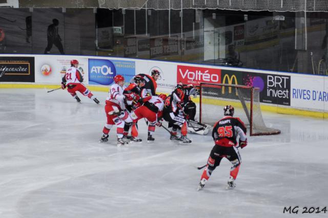 Photo hockey Division 1 - Division 1 : 10ème journée : Bordeaux vs Courbevoie  - Du Coq au menu des Boxers