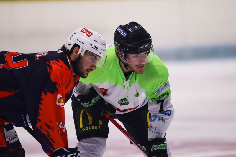 Photo hockey Division 1 - Division 1 : 11�me journ�e : Clermont-Ferrand vs Epinal  - Clermont un peu trop sage