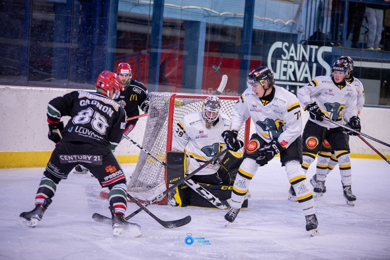 Photo hockey Division 1 - Division 1 : 11ème journée : Mont-Blanc vs Chambéry - Les Yétis en patron