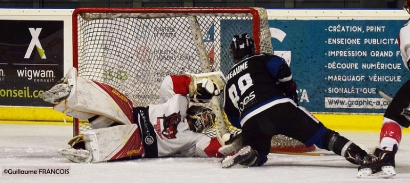 Photo hockey Division 1 - Division 1 : 11ème journée : Nantes vs Annecy - Nantes retrouve le goût de la Victoire 