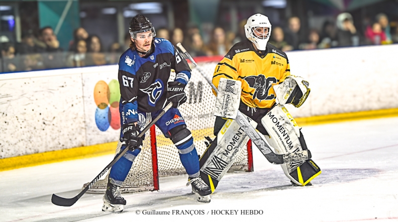 Photo hockey Division 1 - Division 1 : 11ème journée : Nantes vs Chambéry - Nantes reprend des couleurs