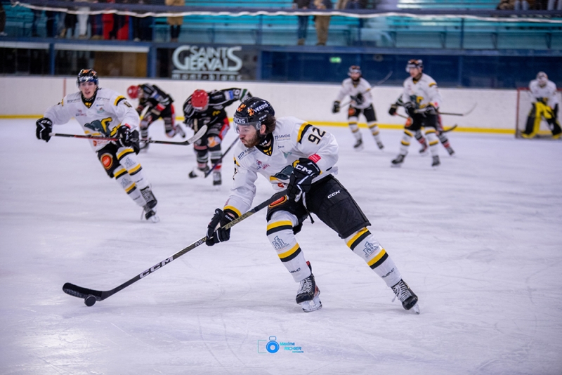 Photo hockey Division 1 - Division 1 : 11ème journée : Mont-Blanc vs Chambéry - Les Yétis en patron