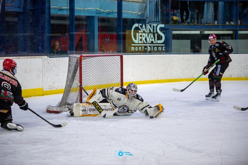 Photo hockey Division 1 - Division 1 : 11ème journée : Mont-Blanc vs Strasbourg  - L