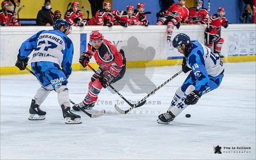Photo hockey Division 1 - Division 1 : 11ème journée : Neuilly/Marne vs Nantes - Nantes s\