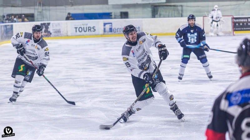 Photo hockey Division 1 - Division 1 : 12�me journ�e : Tours  vs Brest  - Victoire de Tours face à Brest
