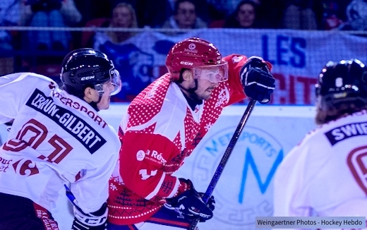 Photo hockey Division 1 - Division 1 : 12ème journée : Lyon vs Morzine-Avoriaz - Lyon en cador