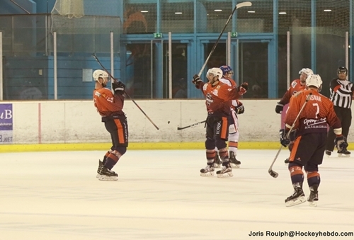 Photo hockey Division 1 - Division 1 : 12ème journée : Montpellier  vs Caen  - J12 : Montpellier - Caen