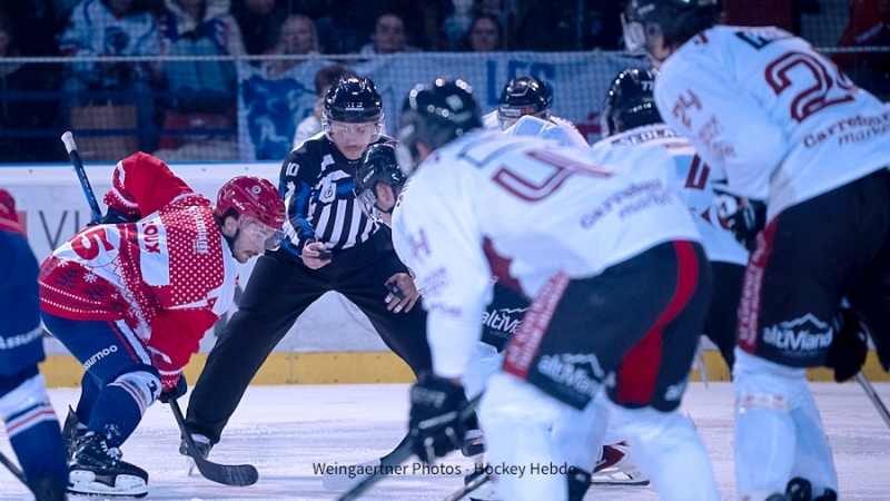 Photo hockey Division 1 - Division 1 : 12ème journée : Lyon vs Morzine-Avoriaz - Lyon en cador