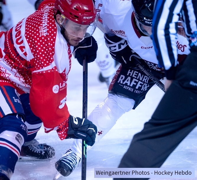 Photo hockey Division 1 - Division 1 : 12ème journée : Lyon vs Morzine-Avoriaz - Lyon en cador