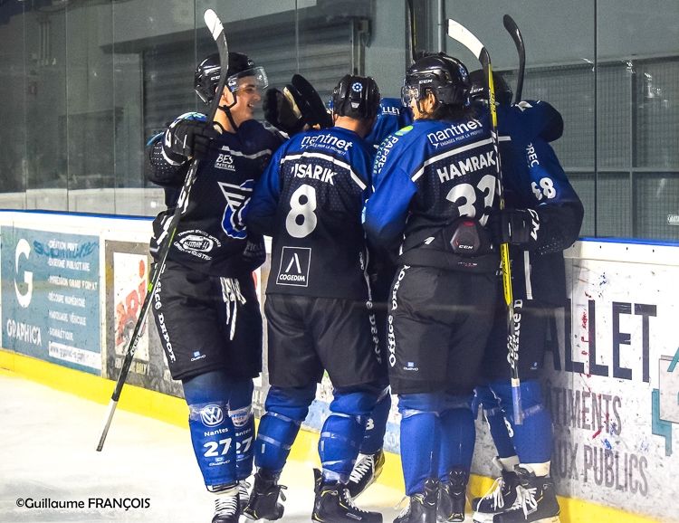 Photo hockey Division 1 - Division 1 : 13ème journée : Nantes vs Brest  - Nantes stoppé dans son élan par les Albatros